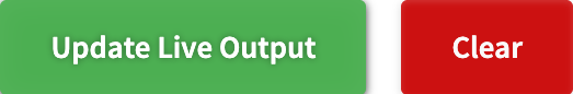 Update Live Output and Clear controls